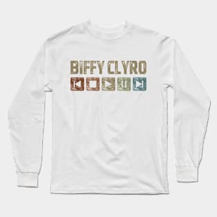 Biffy Clyro Control Button Long Sleeve T-Shirt